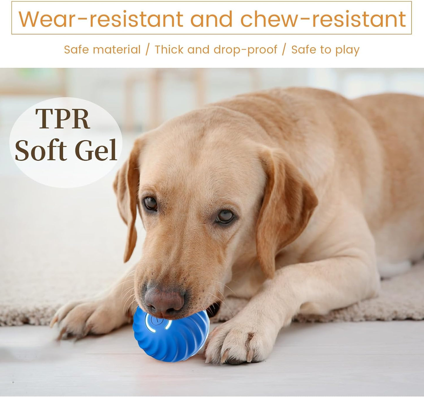 Automatic Smart Moving Ball 🎾 (Dog Toy)