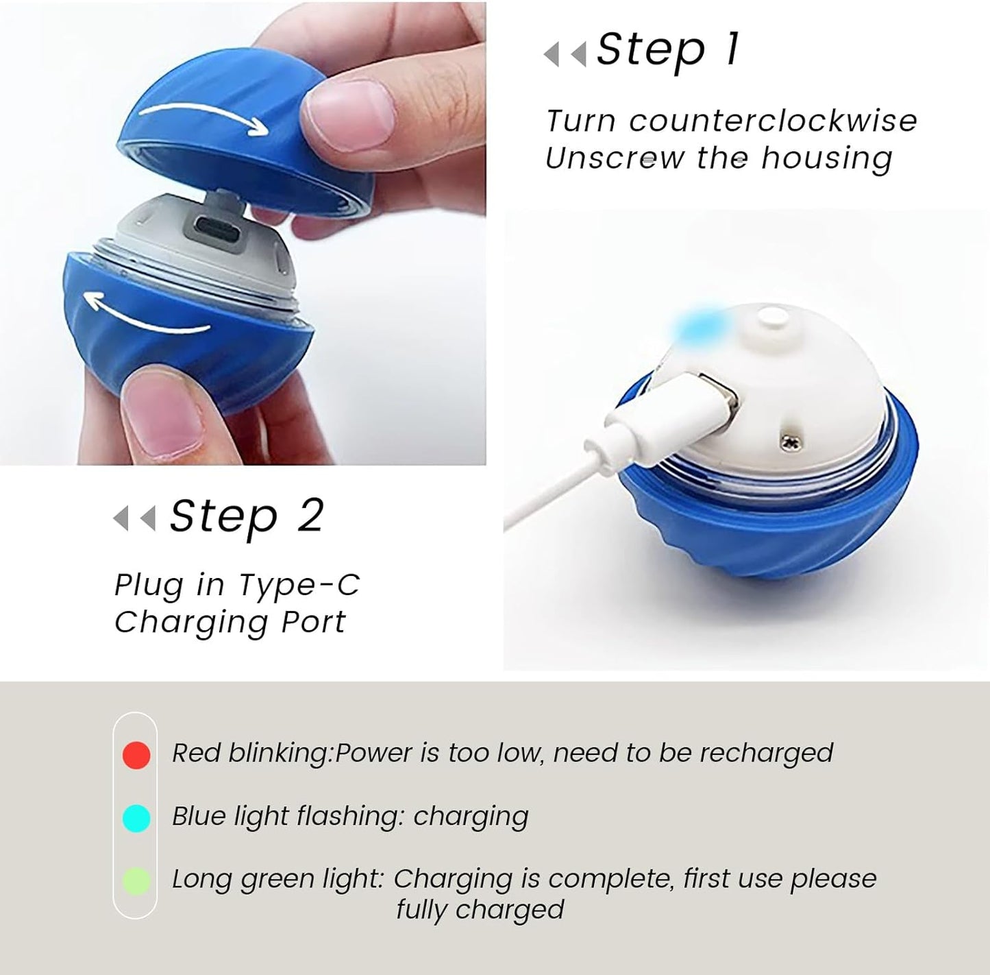Automatic Smart Moving Ball 🎾 (Dog Toy)