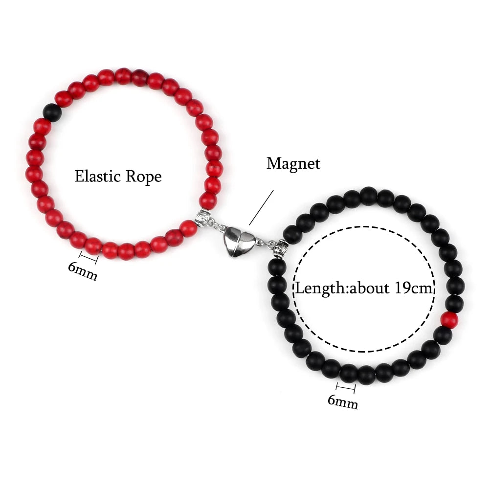 Magnetic Love Bracelets ❤️