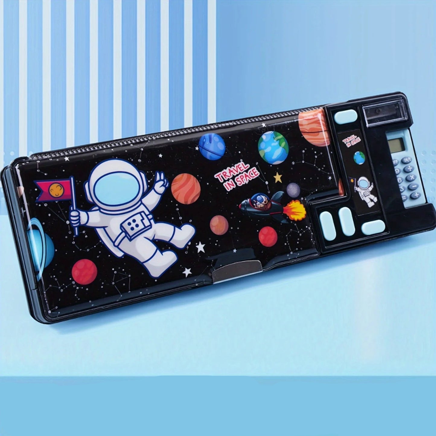PopMaster™ ✏️ Kids Multifunctional Pencil Case