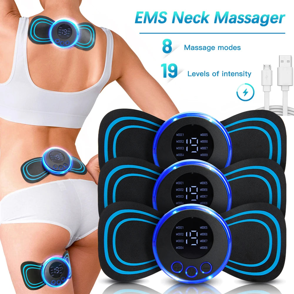 Mini Electric Massager Pads 🚀 💪