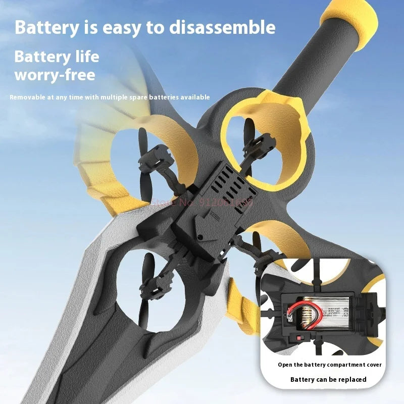 Gesture Control Flying Sword Drone 🗡️