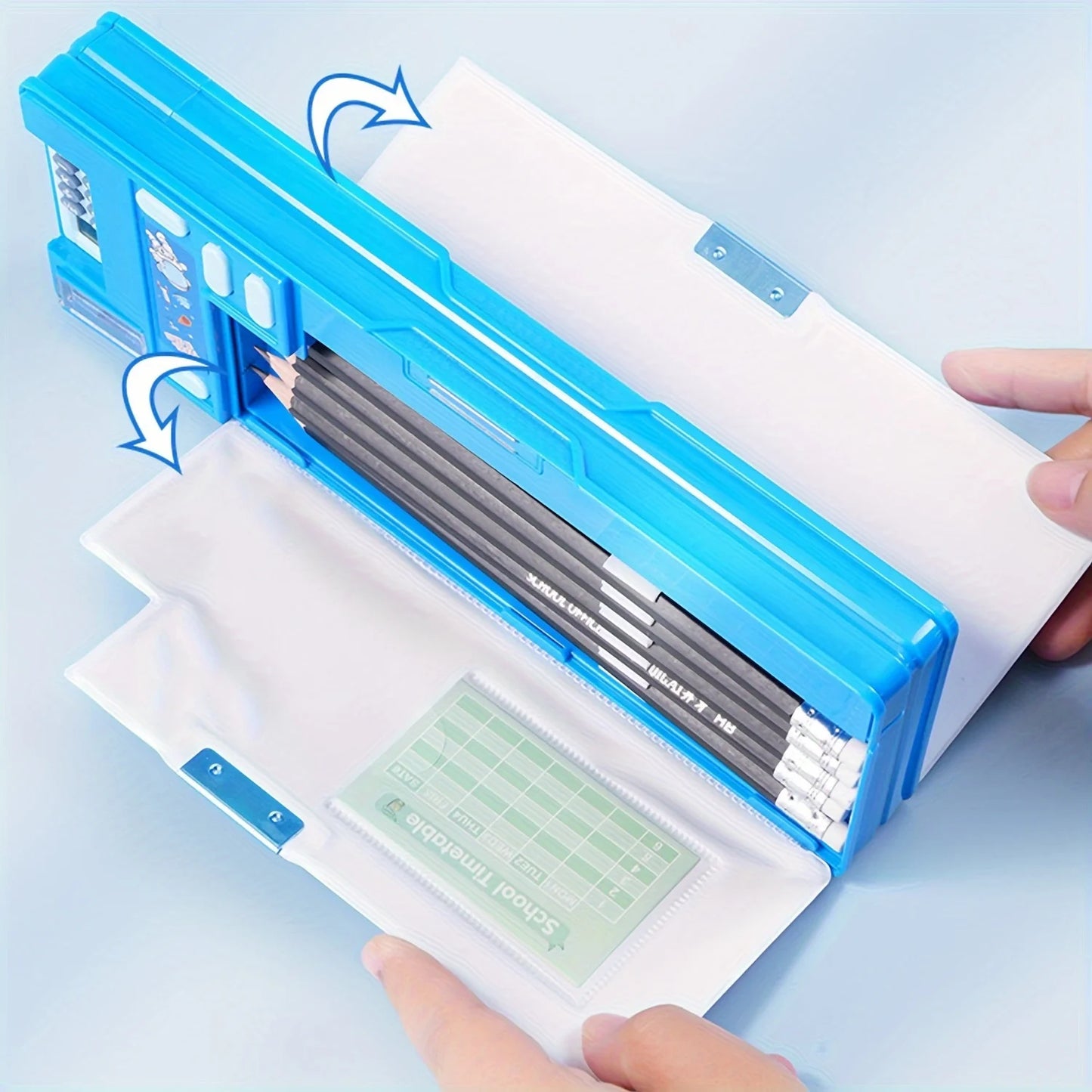 PopMaster™ ✏️ Kids Multifunctional Pencil Case