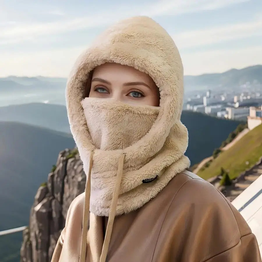 CozyShield Balaclava Hood & Scarf ❄️🧣