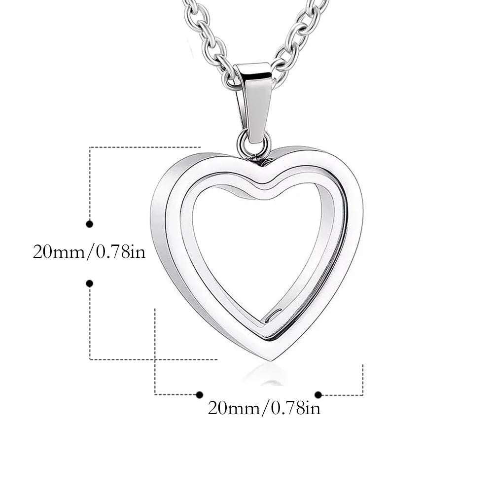 Forever Close Heart Urn Necklace ๐ ๐ฅน