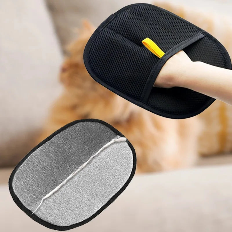 FurSwipe™ 🧲 🐱 Electrostatic Hair Remover Mitt