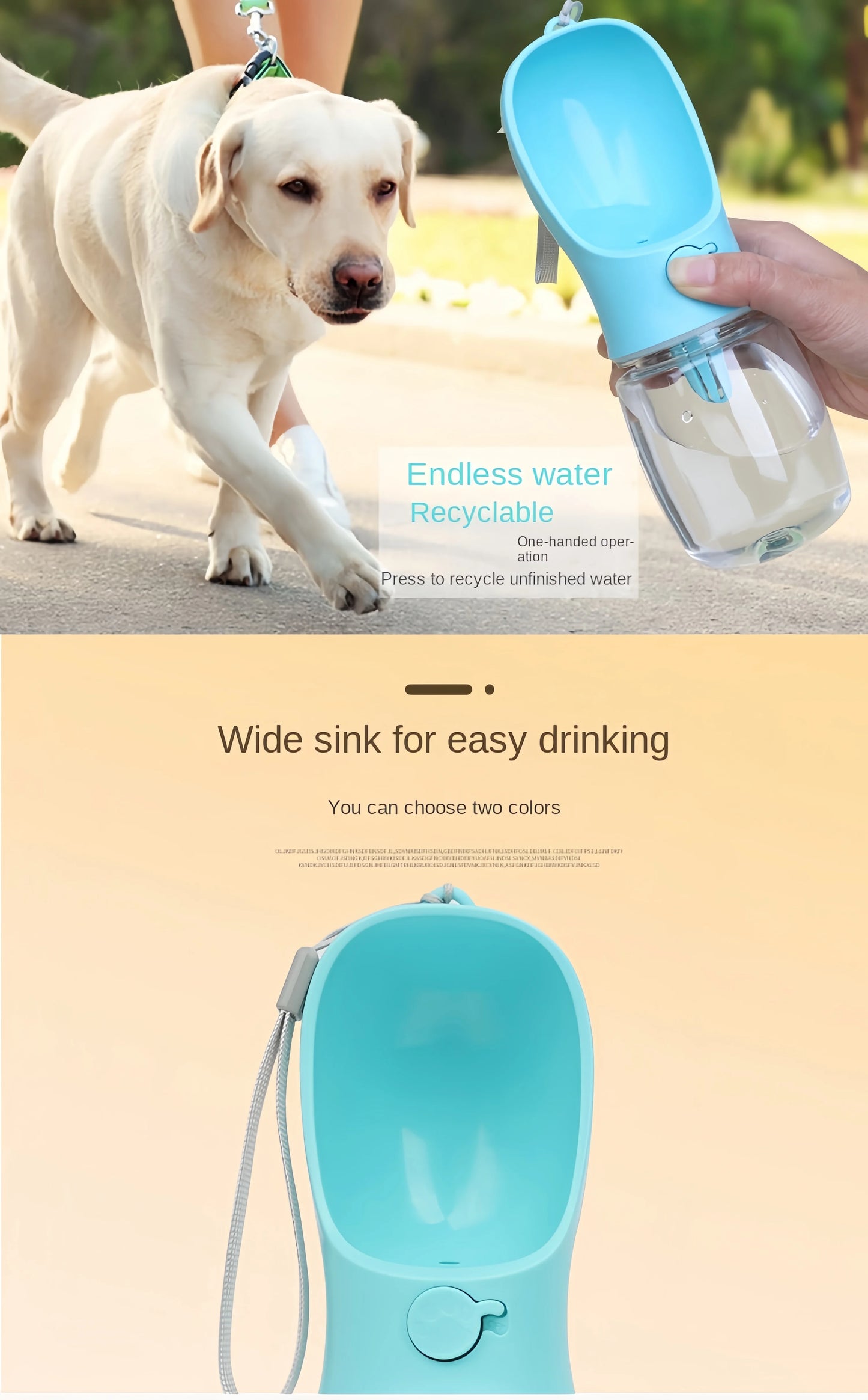 Portable Dog Bottle 🐕 💦