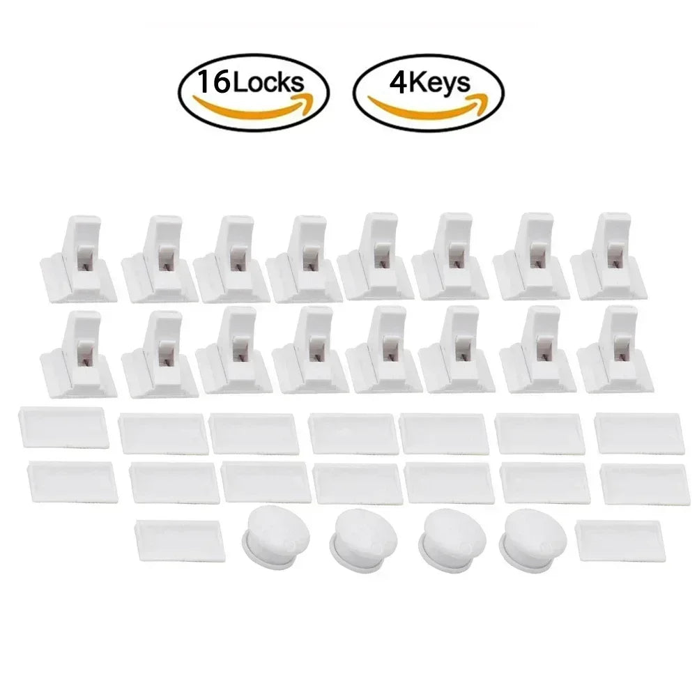 SafeNest™ Magnetic Cabinet Locks 🧲