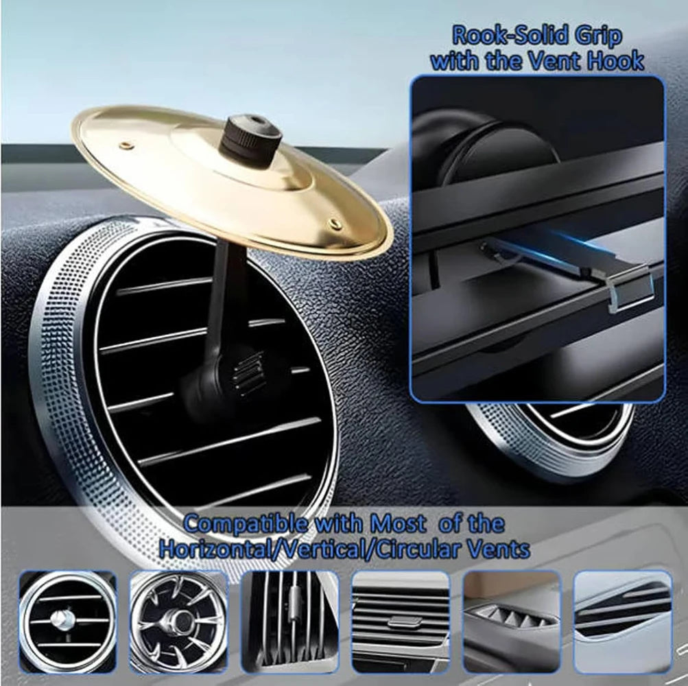 RhythmRide™ 🥁 Mini Car Cymbal