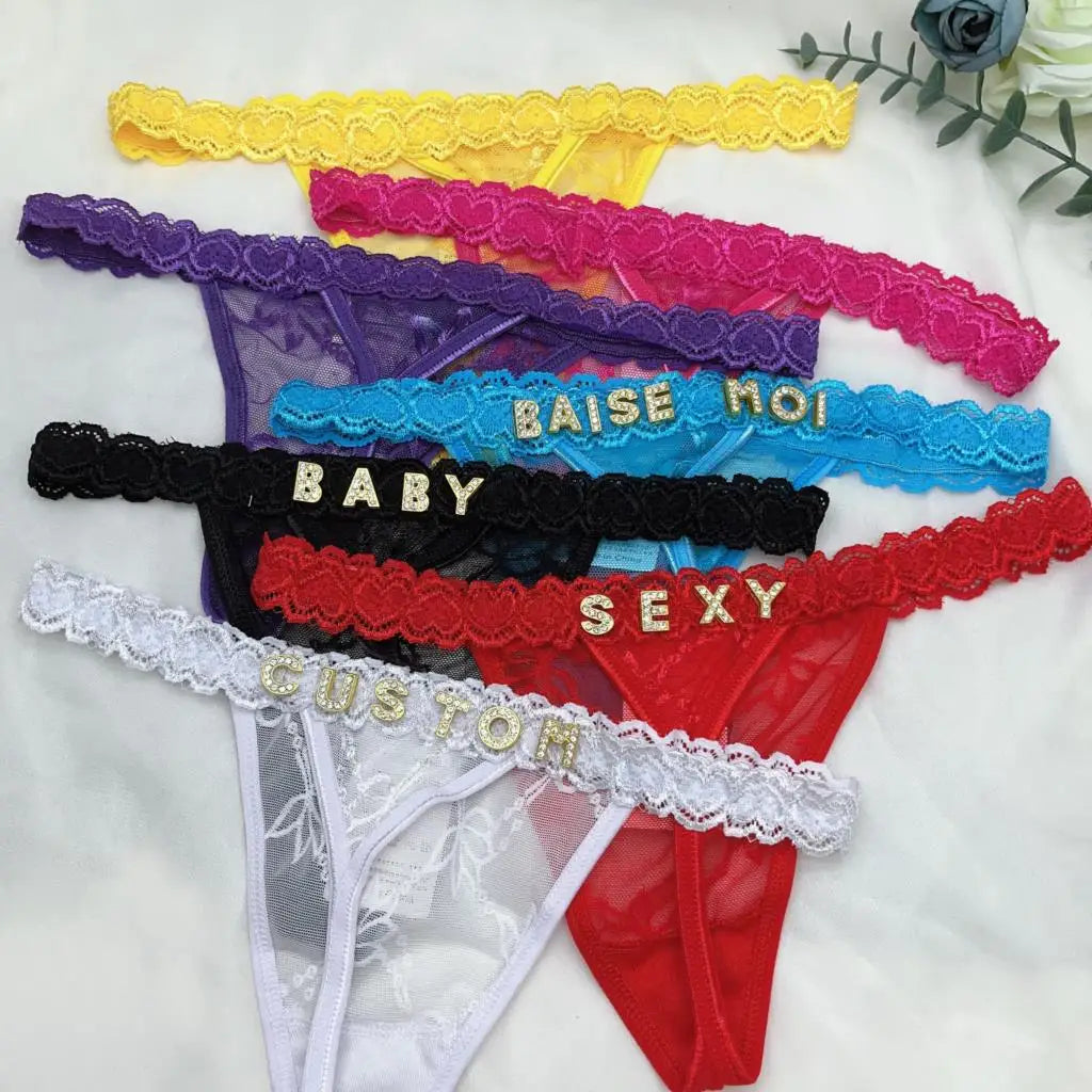 Custom Name Thong ❤️🔥 ✨