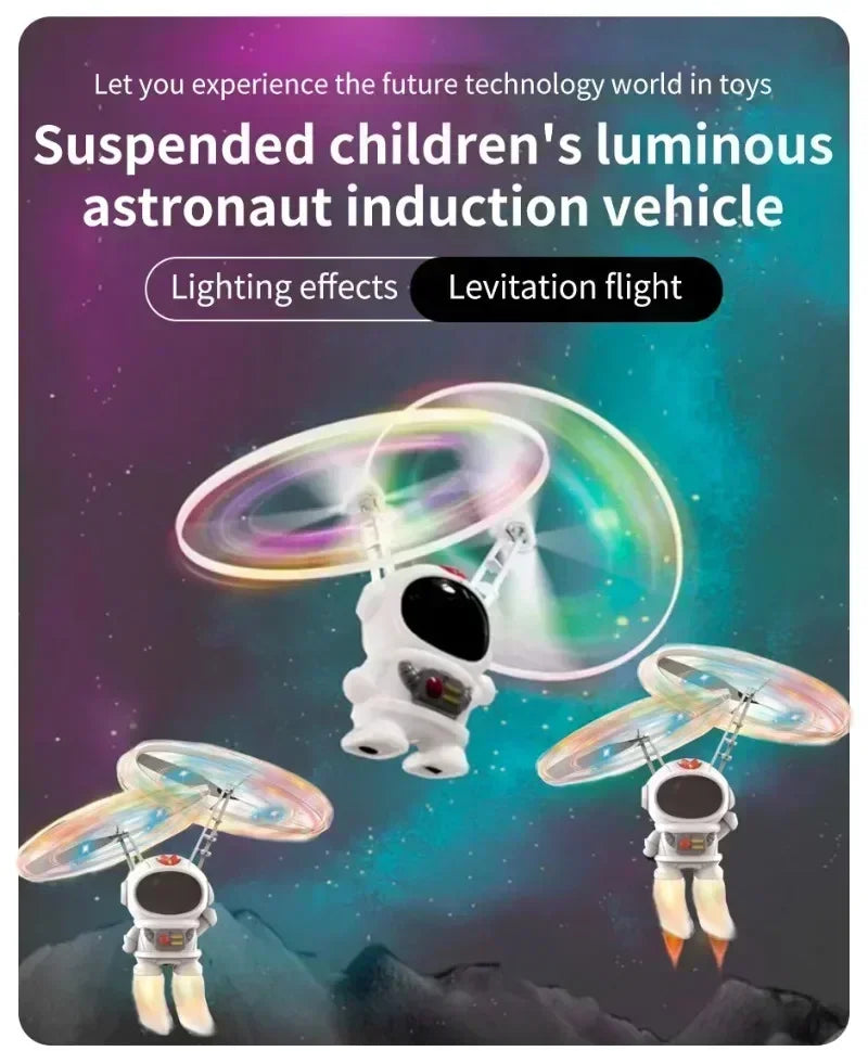 Levitating Luminous Astronaut 👩🚀