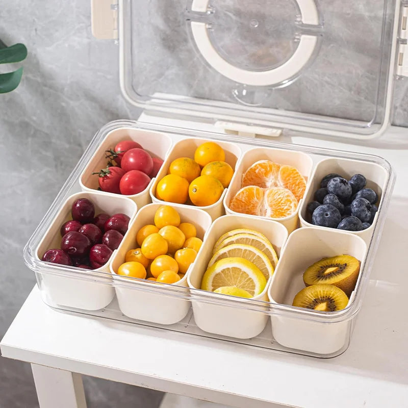 8 Grid Divided Snack Box ๐