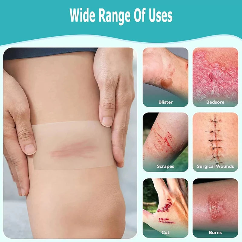 ClearSkin Strip™ ✨ Hydrocolloid or Silicone Roll for Acne, Pimples & Scars