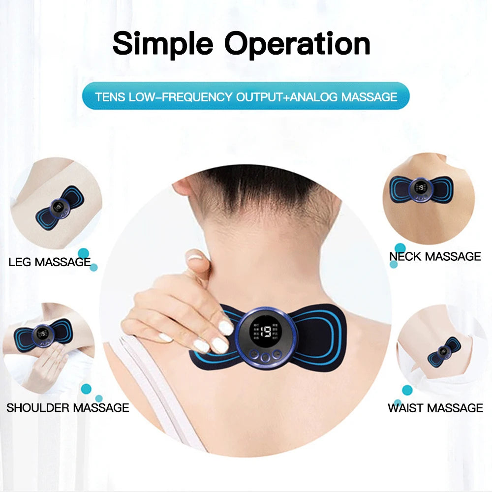 Mini Electric Massager Pads 🚀 💪