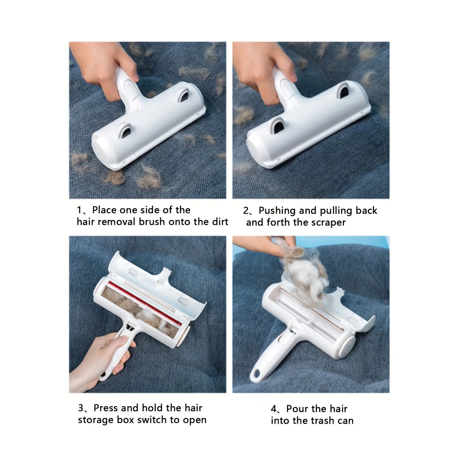 Pet Hair Remover Roller ๐ถ ๐ฑ