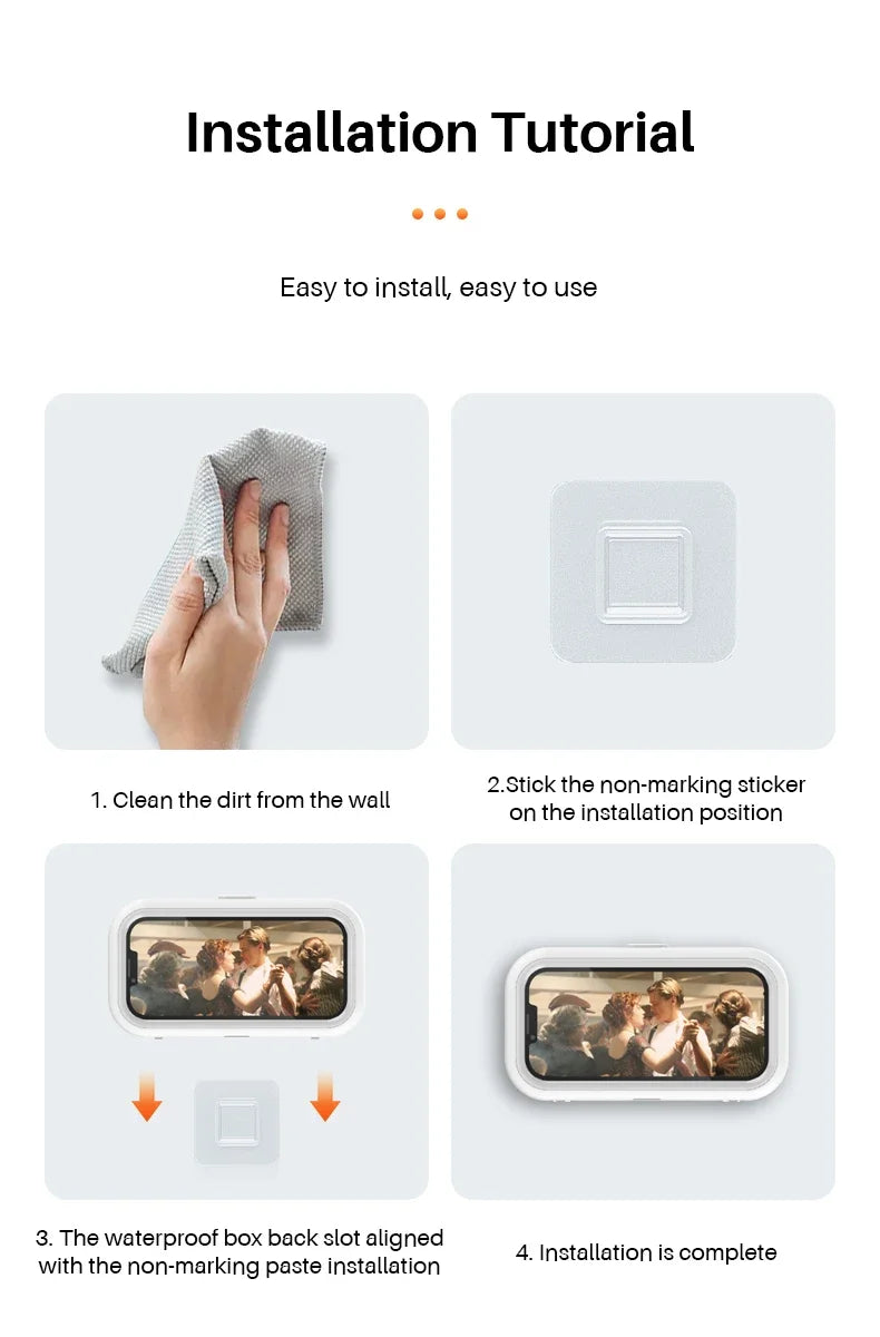 ShowerBuddy Phone Mount 📱 💦