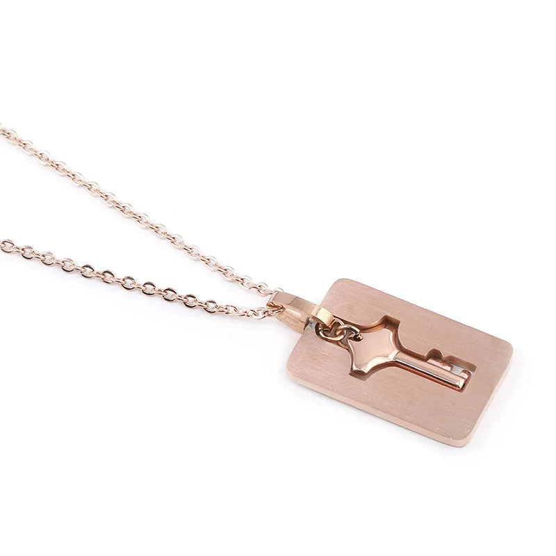 Lock & Key Couples Jewelry š ā¤ļø