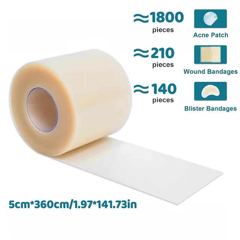 ClearSkin Strip™ ✨ Hydrocolloid or Silicone Roll for Acne, Pimples & Scars