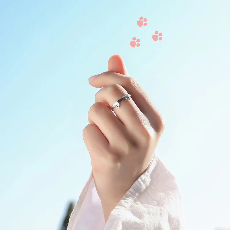 Forever Close Paw Print Ring 🐾 💍
