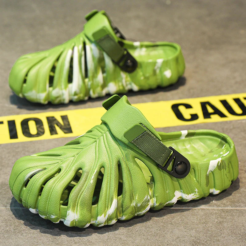 Leaf Luxe™ 🌿 Monstera Slippers