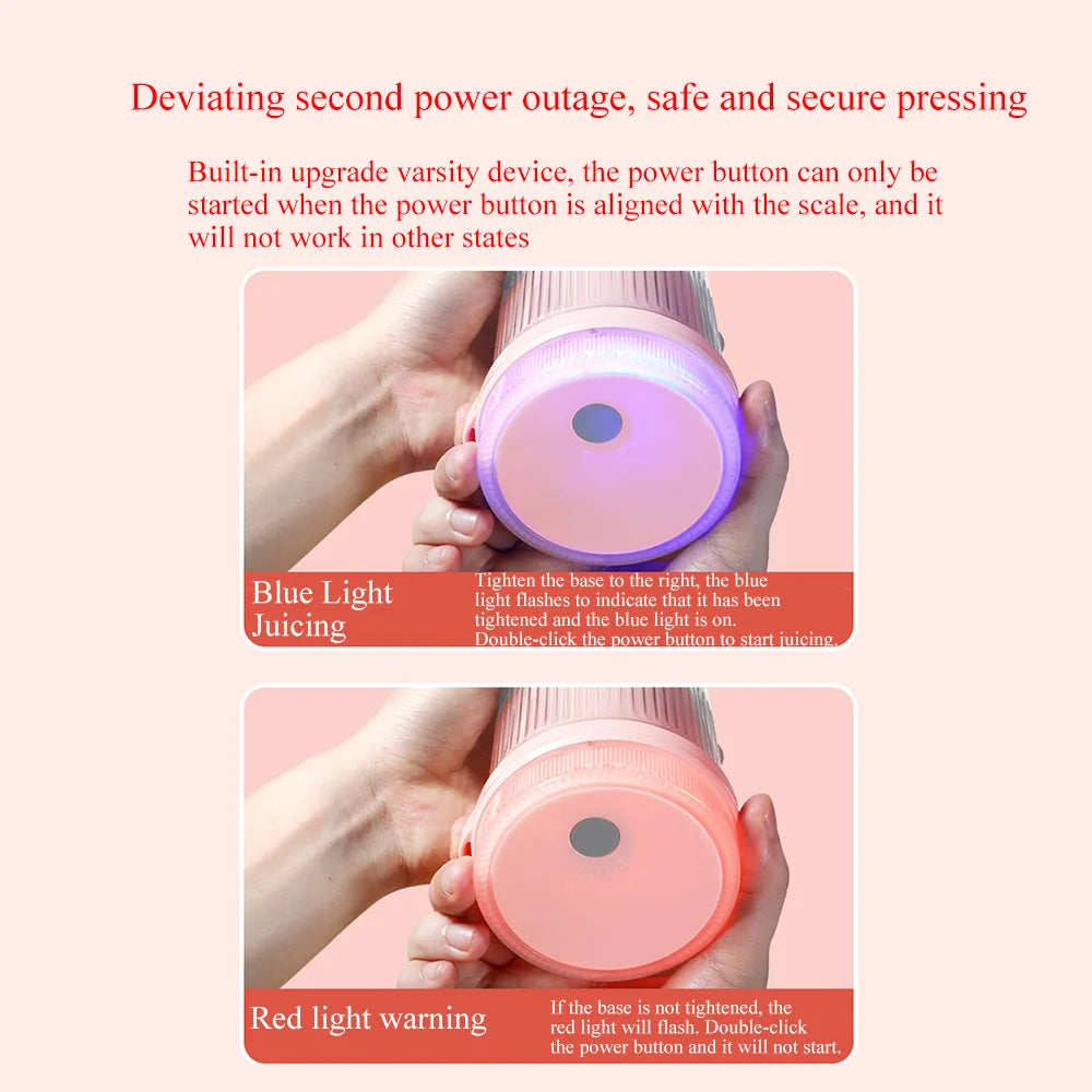 JuicyJet™ 🌀 🍊 Mini USB Blender