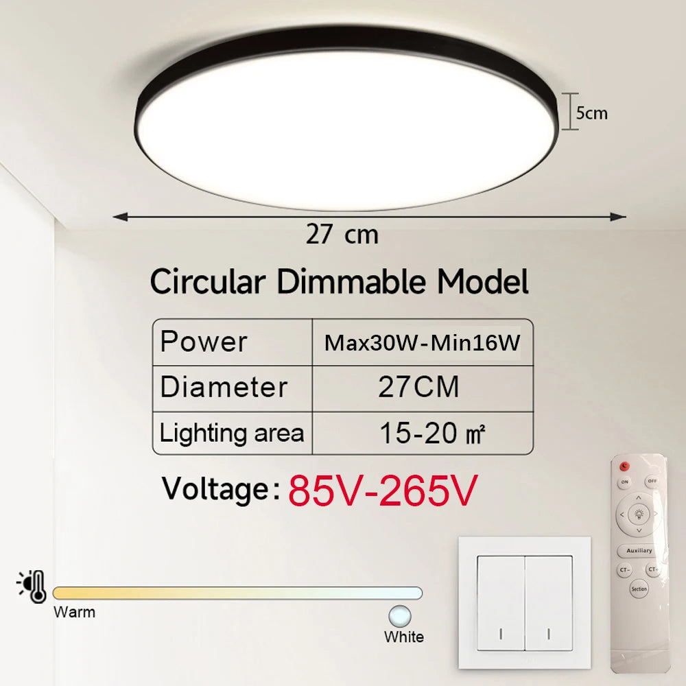 AuraGlow Smart RGB Ceiling Lamp ✨