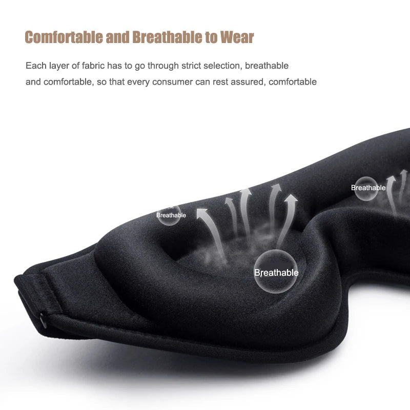 3D Sleep Eye Mask for Lash Extensions 👁️ 💤