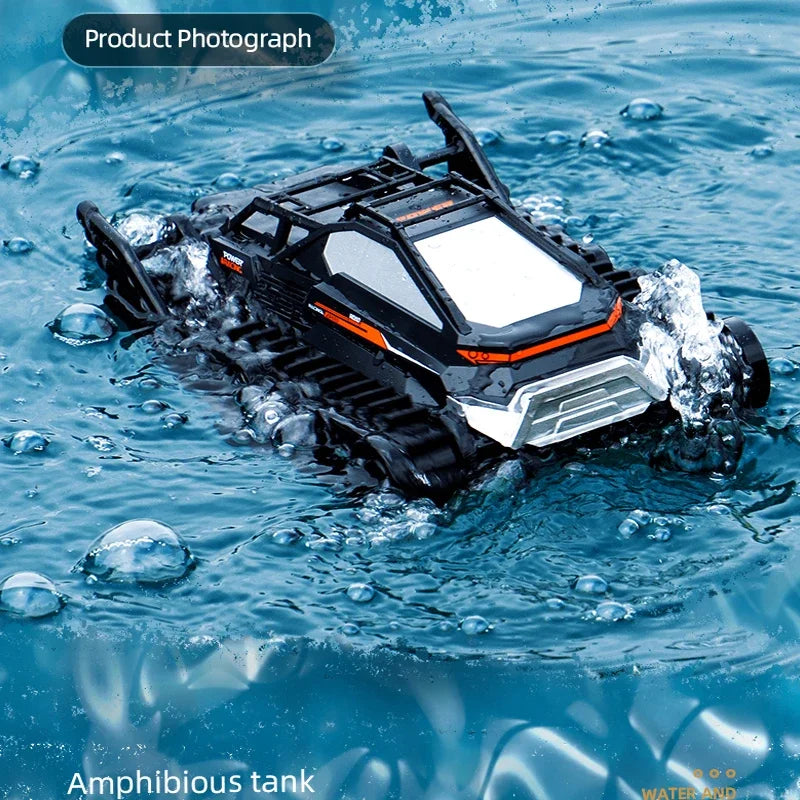 RC Amphibious Tank Car 🏎️