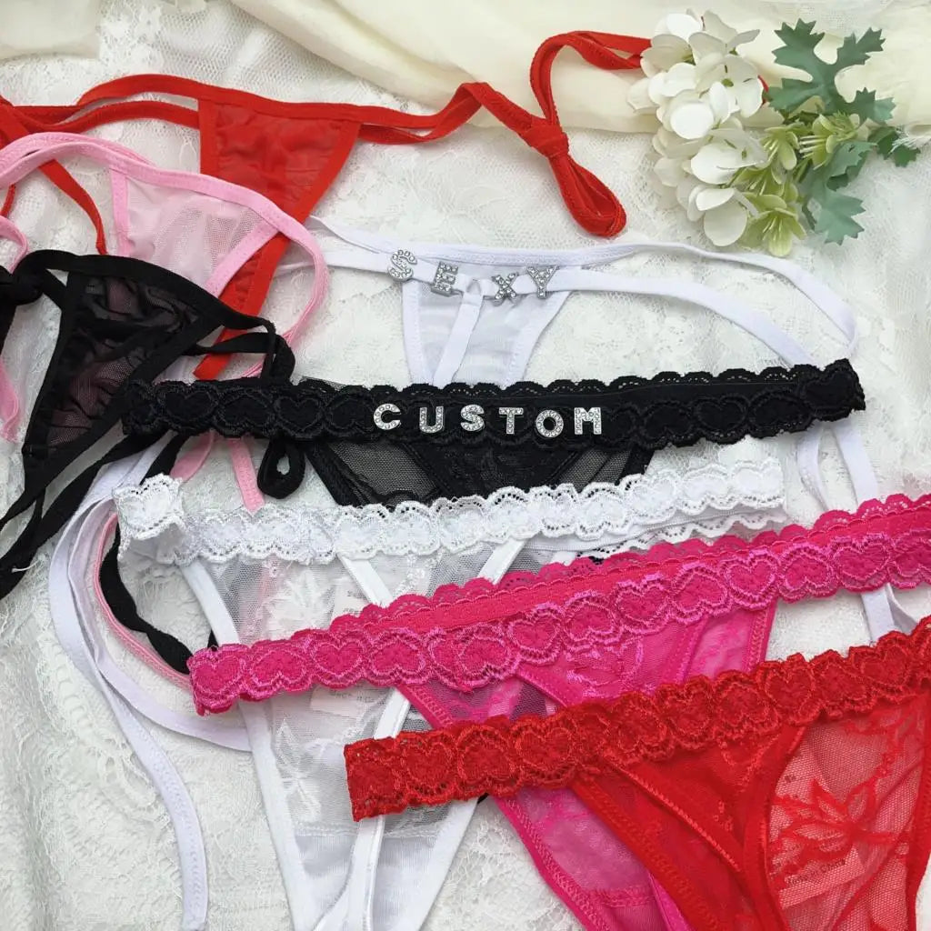 Custom Name Thong ❤️🔥 ✨