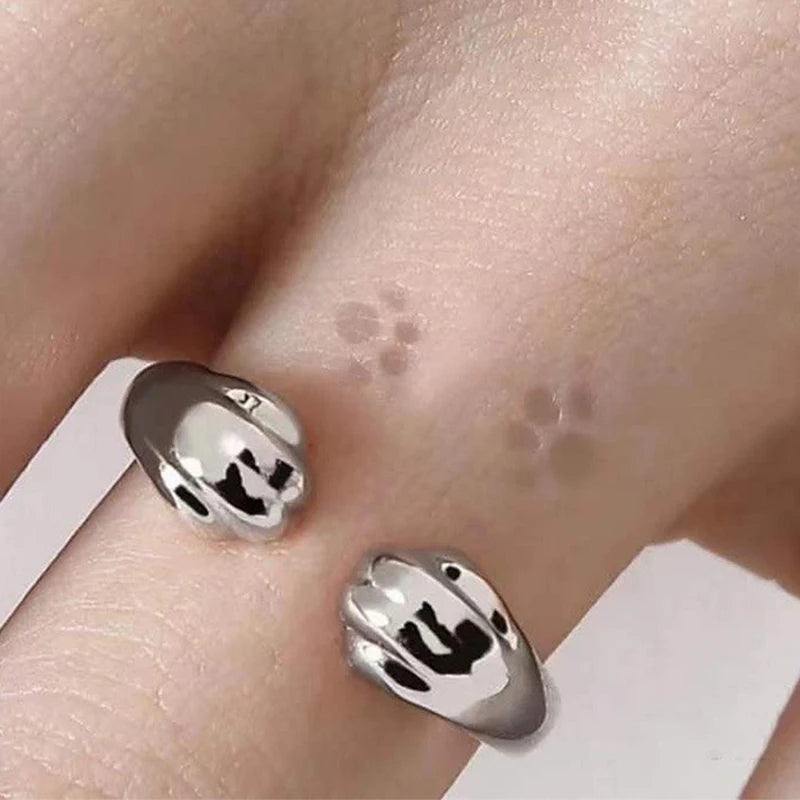 Forever Close Paw Print Ring 🐾 💍