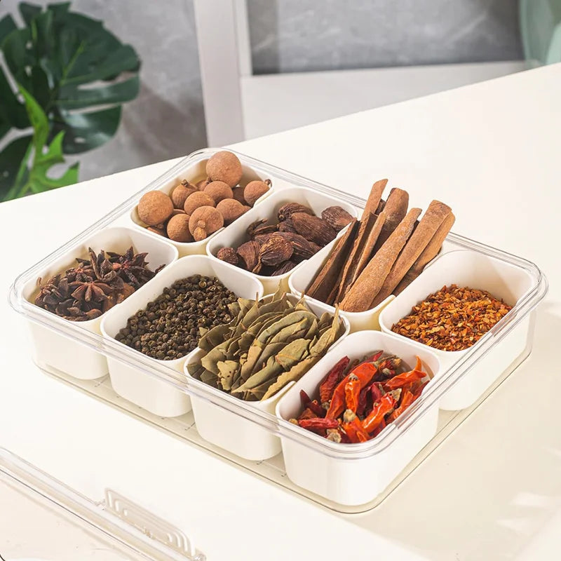 8 Grid Divided Snack Box ๐