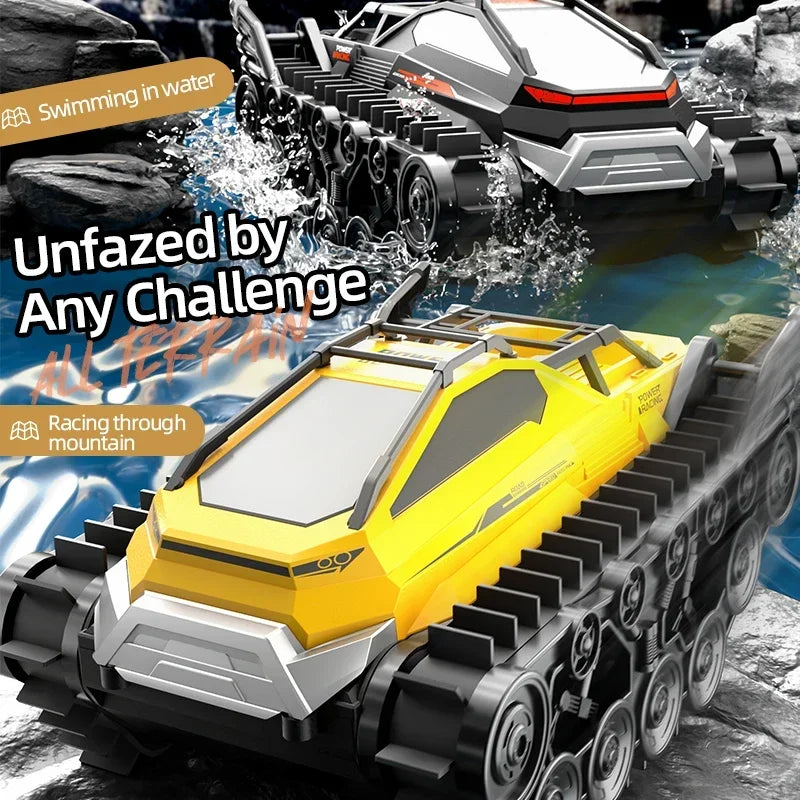 RC Amphibious Tank Car 🏎️