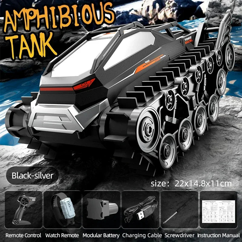RC Amphibious Tank Car 🏎️