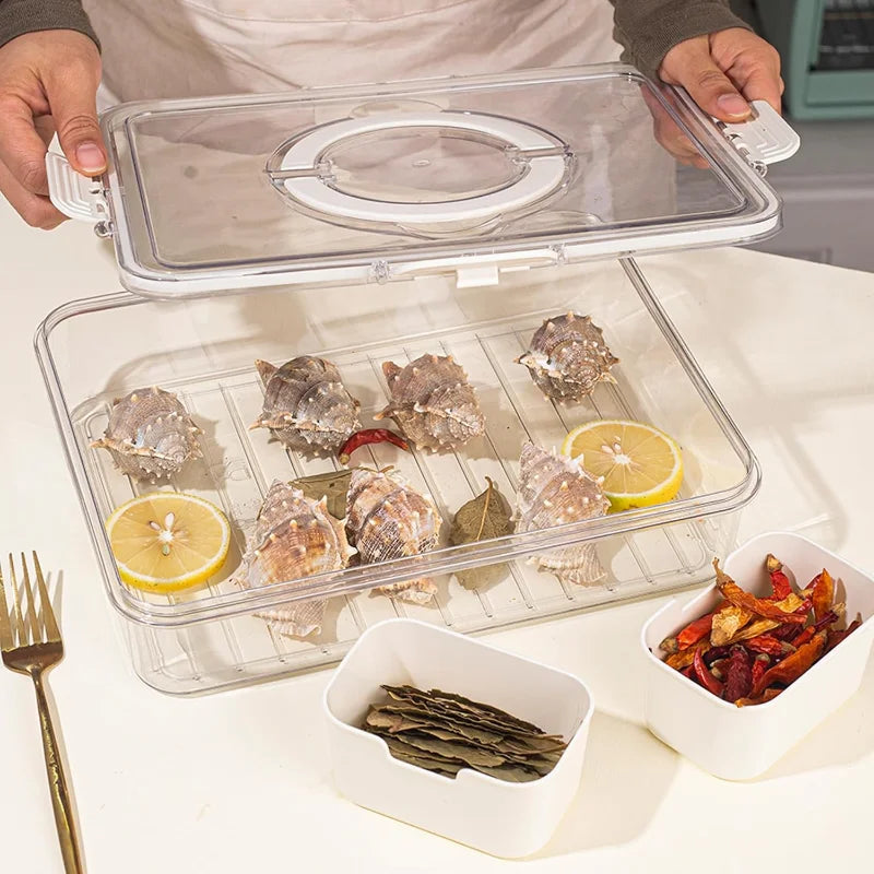 8 Grid Divided Snack Box ๐