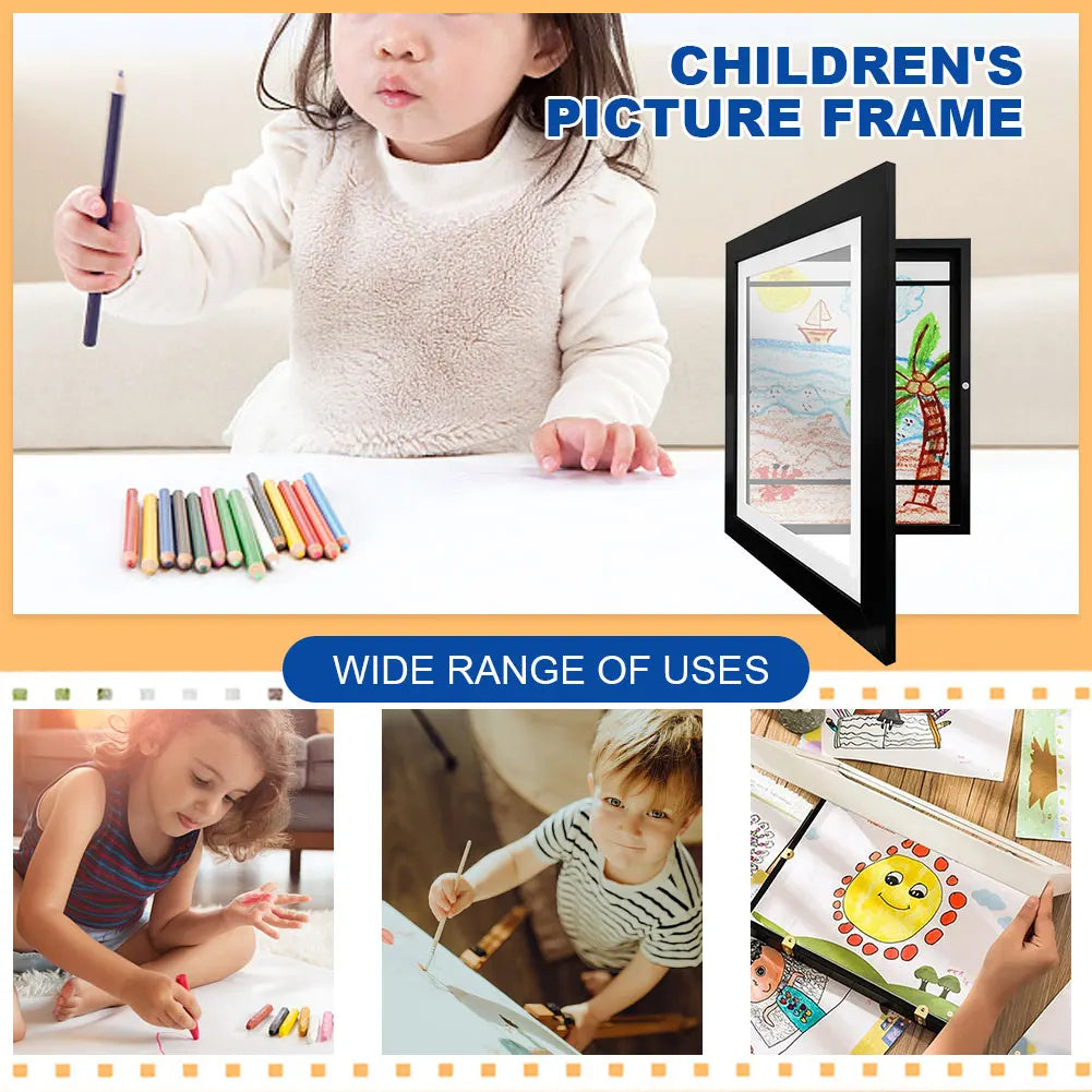 Kids Artwork Display & Storage Frame 🎨 🖼️