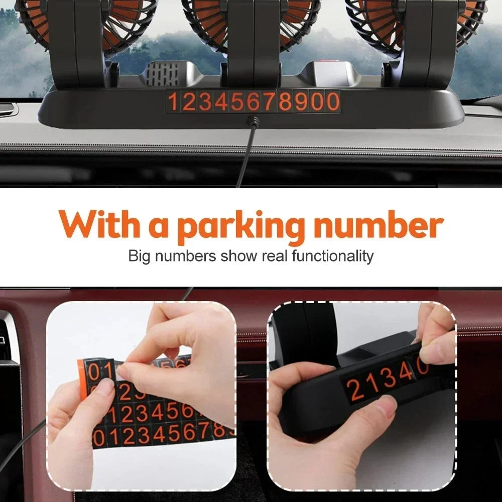 Breeze360™ 🌬️ Car Fan