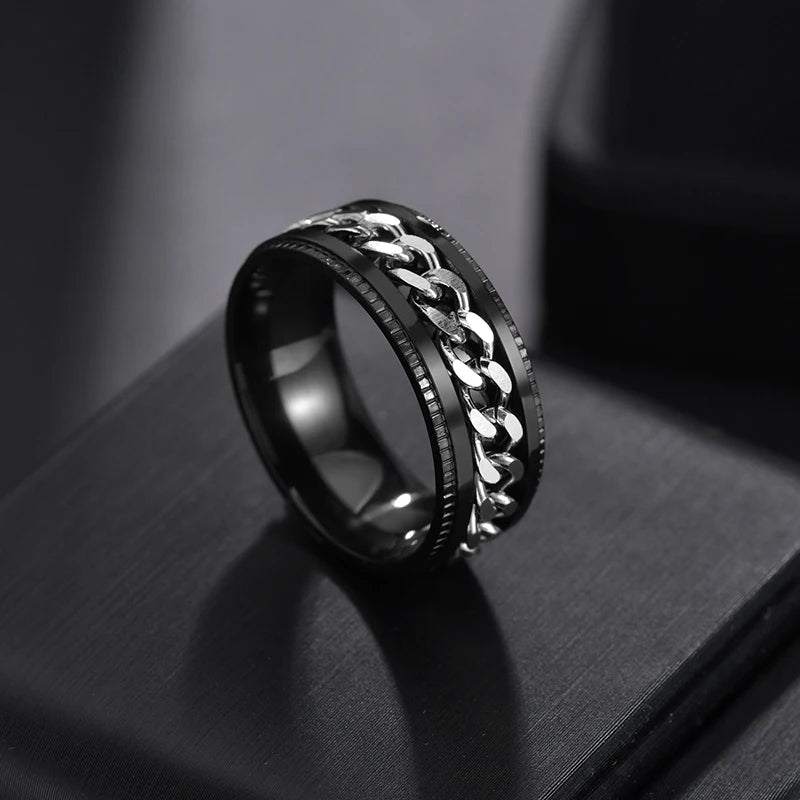 Men’s Anxiety Spinner Ring 💍