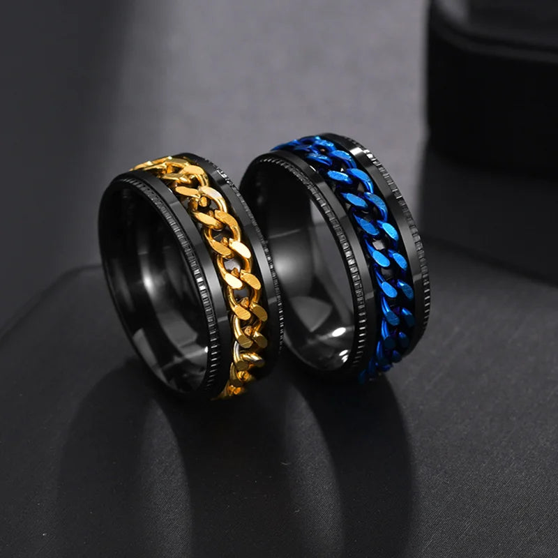Men’s Anxiety Spinner Ring 💍