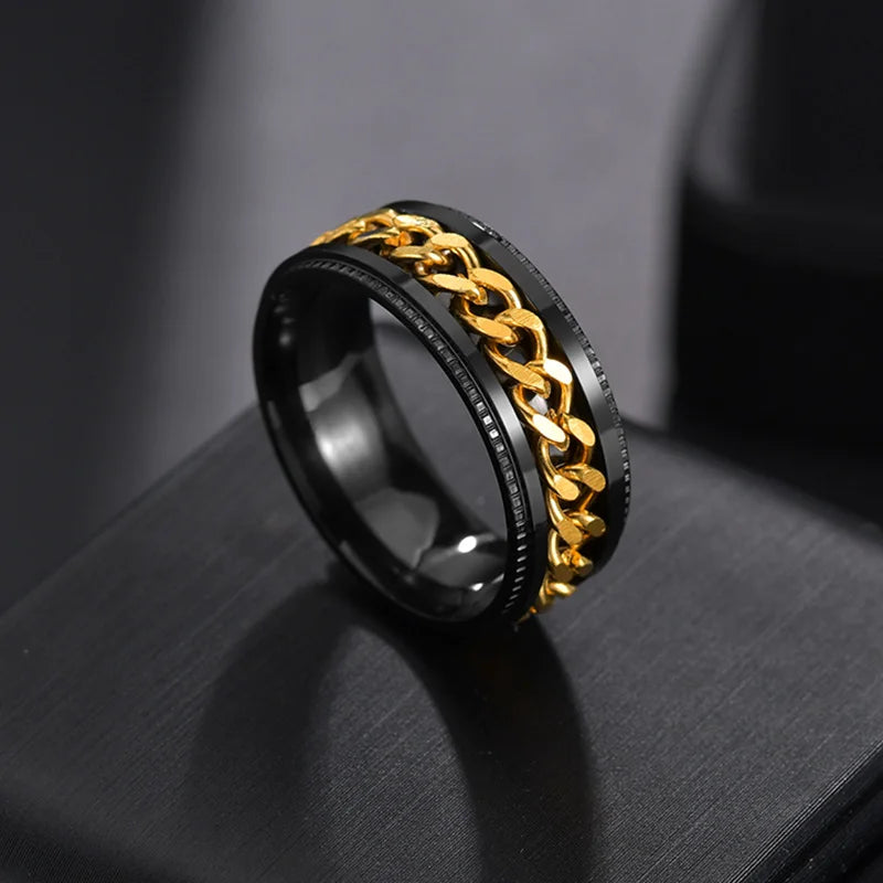 Men’s Anxiety Spinner Ring 💍