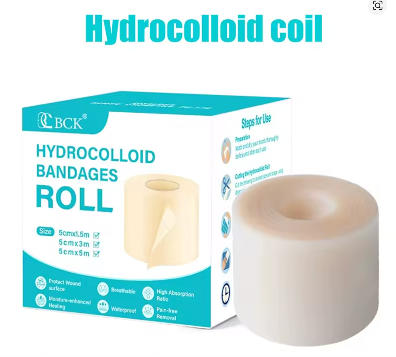 ClearSkin Strip™ ✨ Hydrocolloid or Silicone Roll for Acne, Pimples & Scars