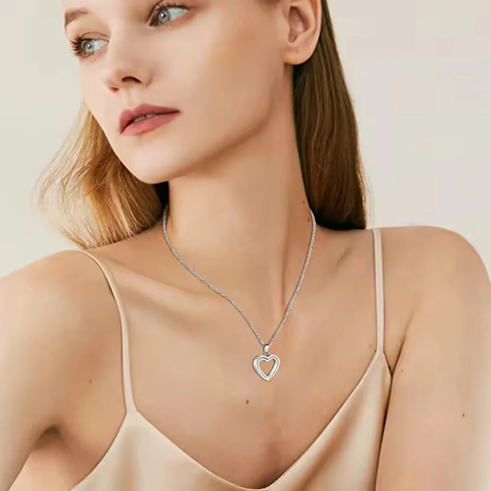 Forever Close Heart Urn Necklace ๐ ๐ฅน