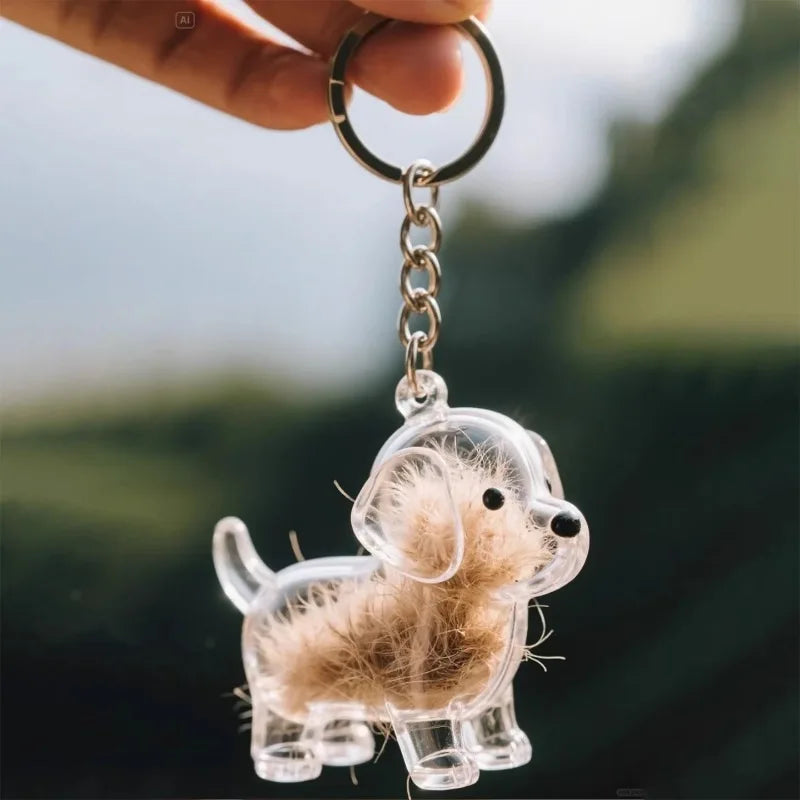 FurEver Keepsake⢠š¾ Pet Hair Keychain