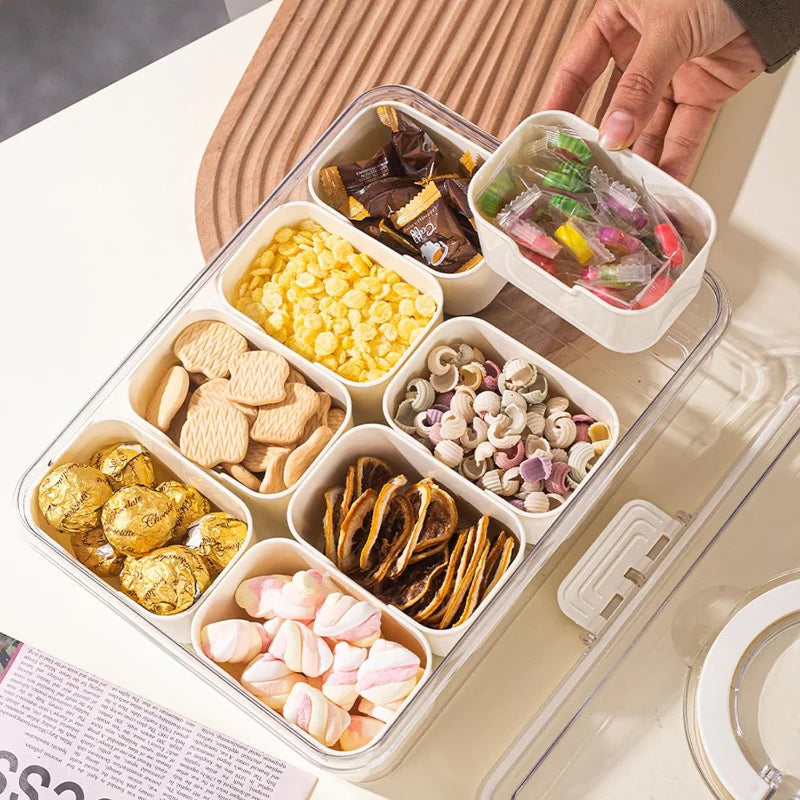 8 Grid Divided Snack Box ๐