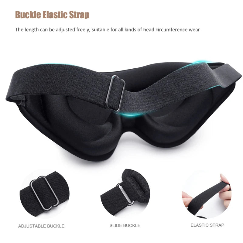3D Sleep Eye Mask for Lash Extensions 👁️ 💤