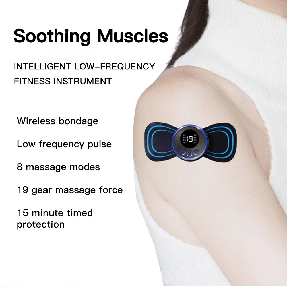 Mini Electric Massager Pads 🚀 💪