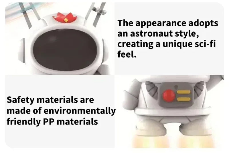 Levitating Luminous Astronaut 👩🚀