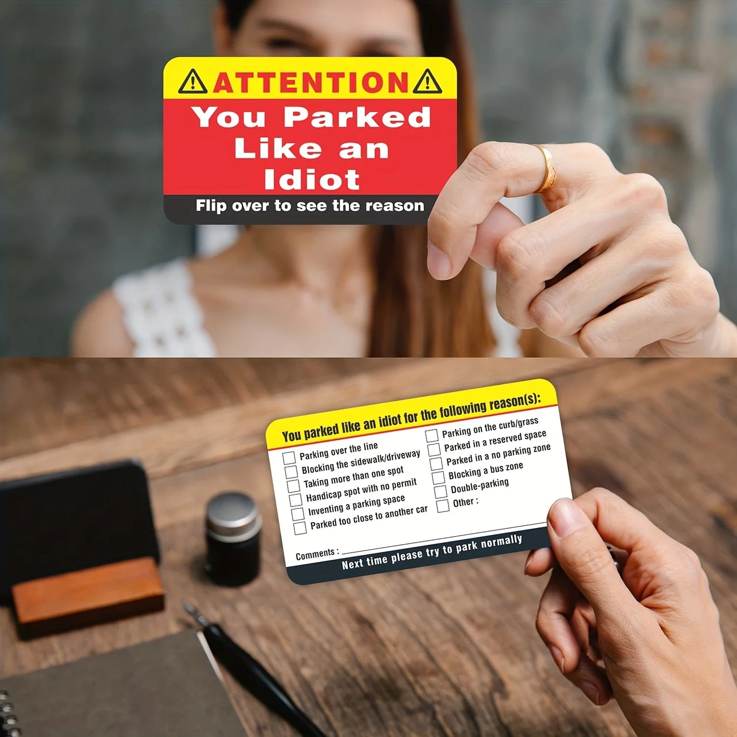 Bad Parking Cards ๐
ฟ๏ธโ๏ธ