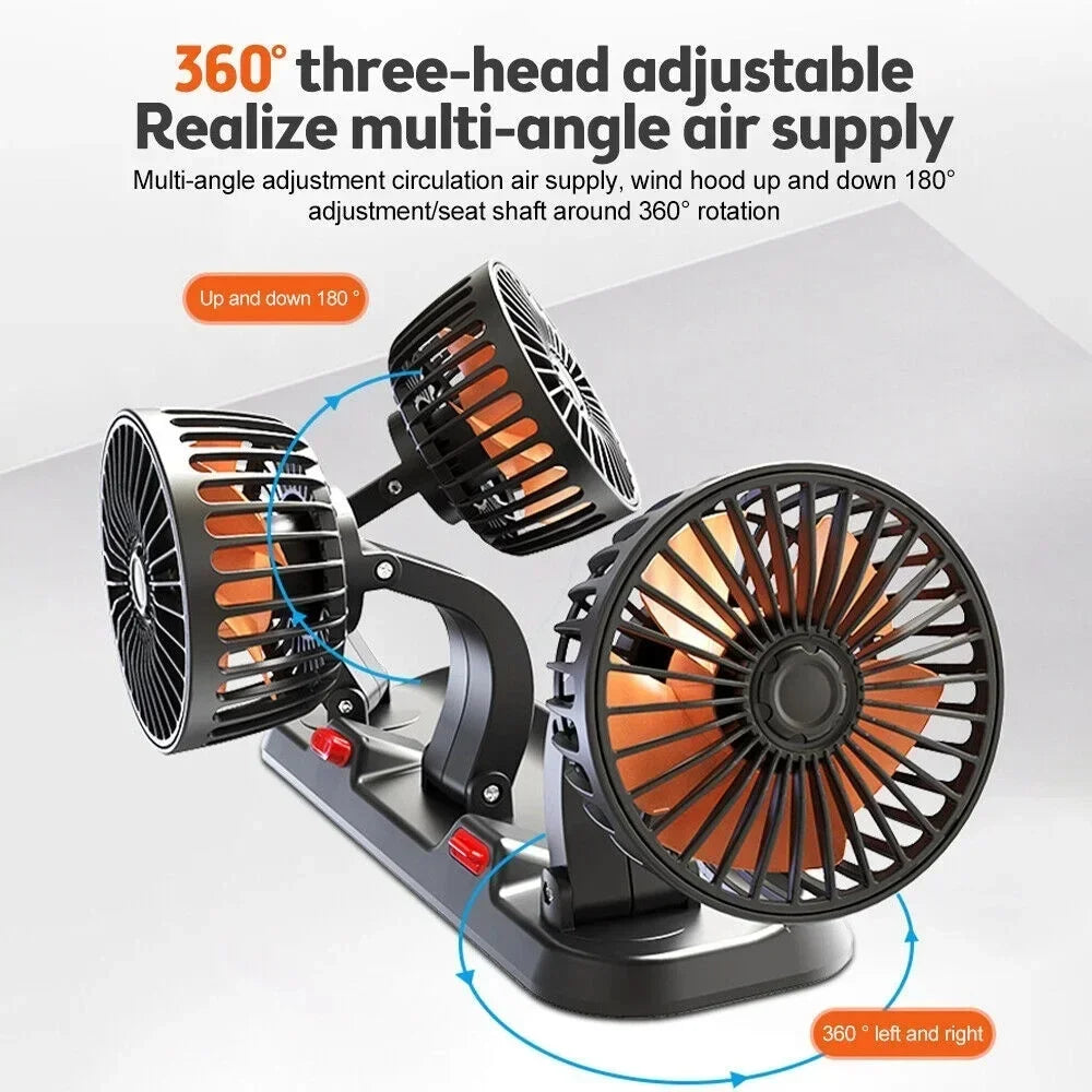 Breeze360™ 🌬️ Car Fan