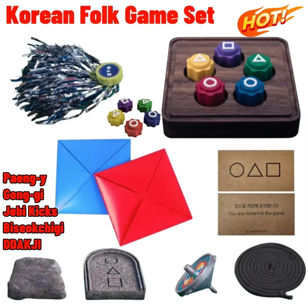 Squid Game GongGi & Set 🎲
