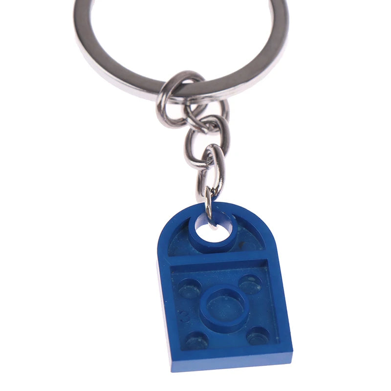 Lego Couples Heart Keychain